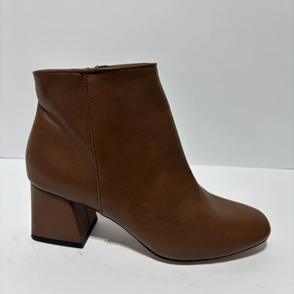 Michael By Michael Shannon Women’s Hope Cognac Ankle Booties, Size 9.5 M